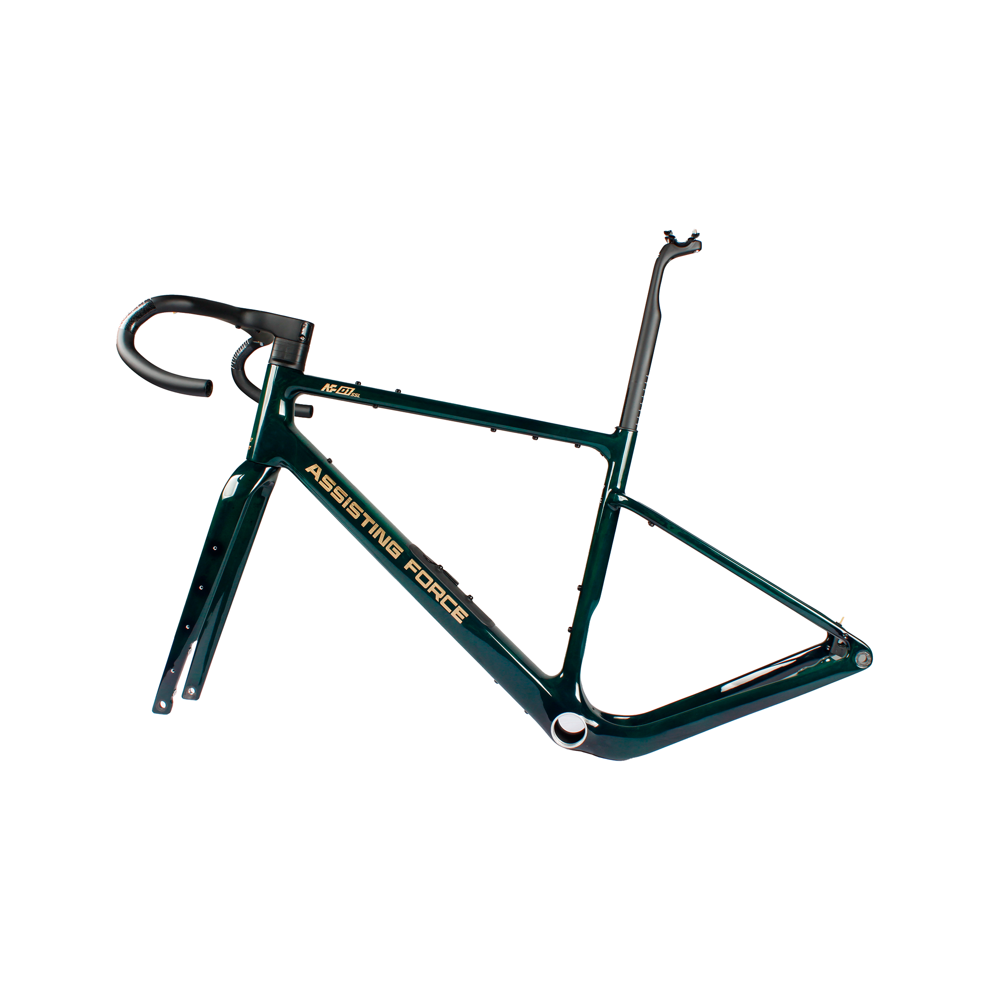 carbon fiber gravel bike AF01 SSL Premium Carbon Gravel Bike Frame – afbicycles