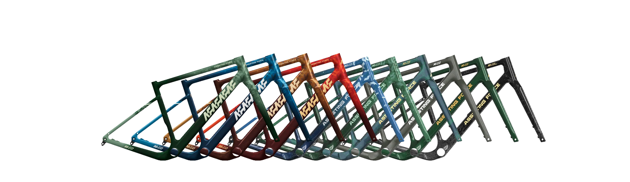 AF01-SSL Premium Carbon Gravel Bike Rahmen
