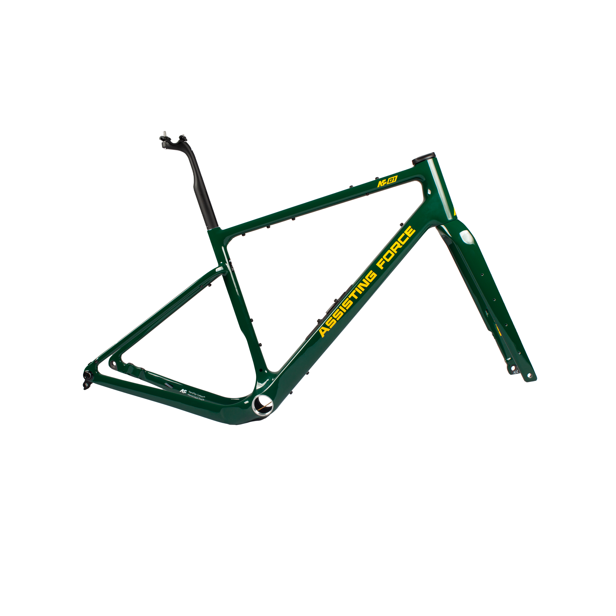 Cadre de vélo gravel en carbone standard AF01