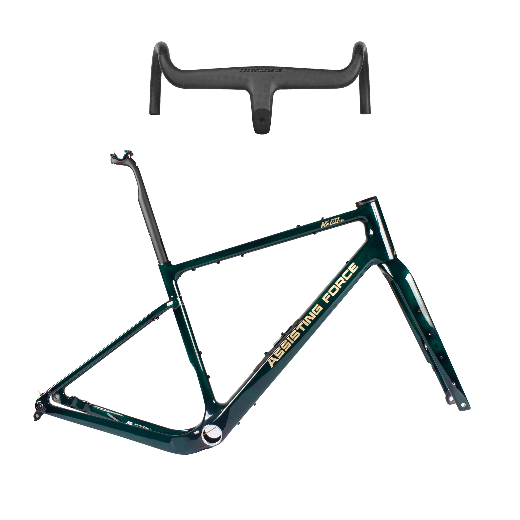 hochwertige fahrradrahmen AF01-SSL Premium Carbon Gravel Bike Rahmen – afbicycles